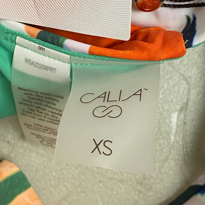 Calia Womens Powersculpt Swim Bikini Top Painterly Floral Multi WSA22208PRT