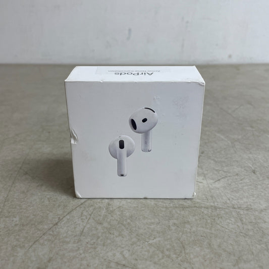 Apple AirPods 4 USB-C True Wireless Earbuds – H2 Chip, IP54, 30h Battery