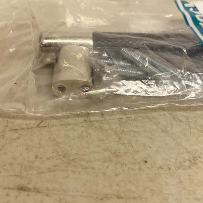 Signature Hardware 3" Jerico Cabinet Pull - Polished Nickel/Black Bronze