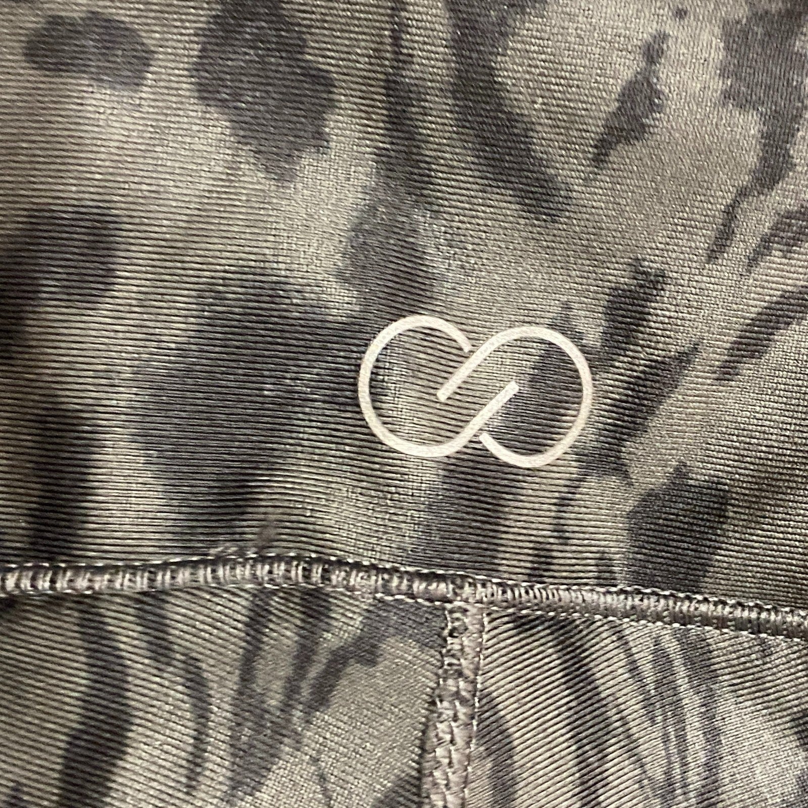 Calia Womens CWC Tight Arctic Run Leopard Pure Black WAX32242PRT