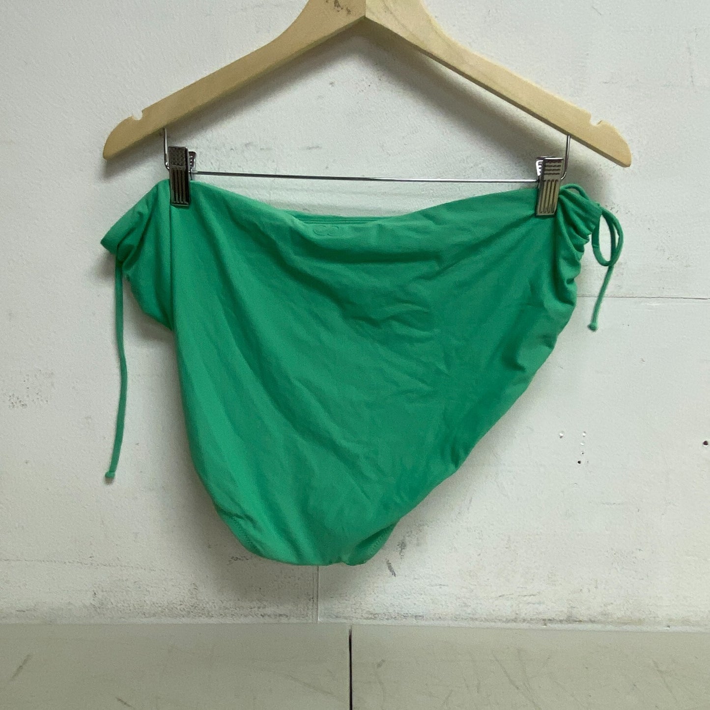 CALIA Women's Ruched Bottom Spaghetti Straps Light Weight Bright Jade WSA20402