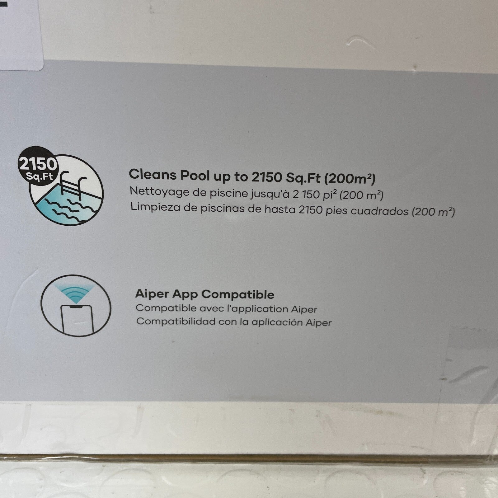 AIPER Scuba X1 Cordless Robotic Pool Cleaner 6600 GPH High-Power Suction