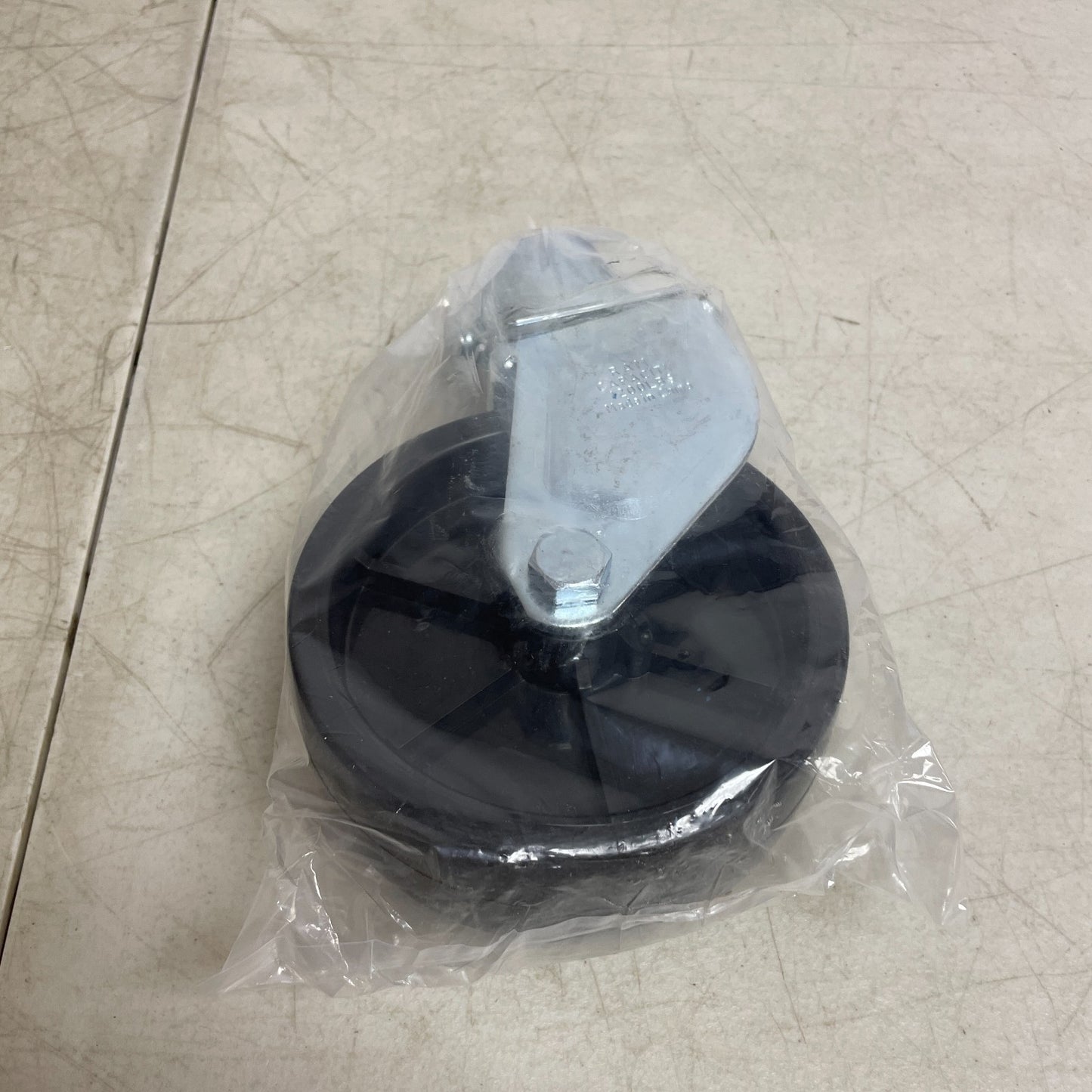 CURT 28277 6" Trailer Jack Caster Wheel Fits 2" Tube 1200 lbs Replacement