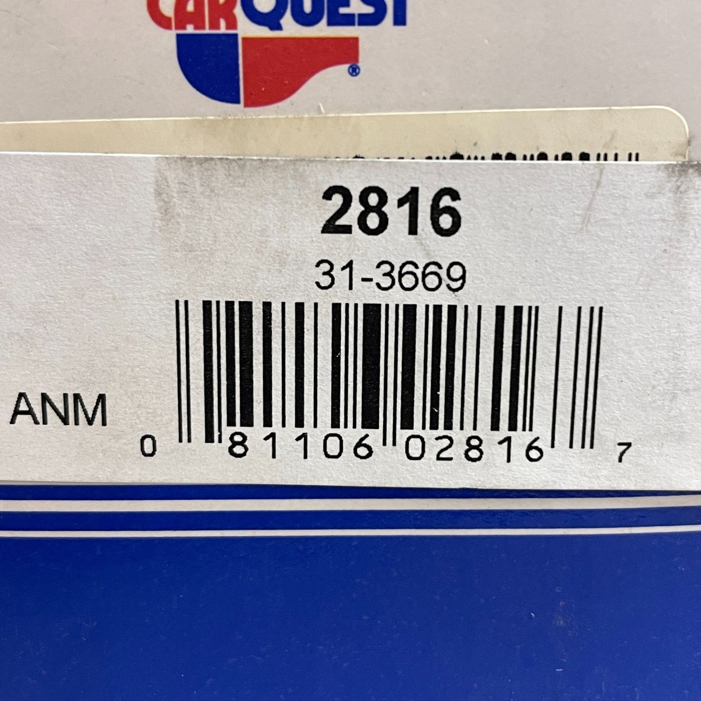 Carquest EM2816 Lower Automatic Transmission Mount AWD Cross-Ref 2816