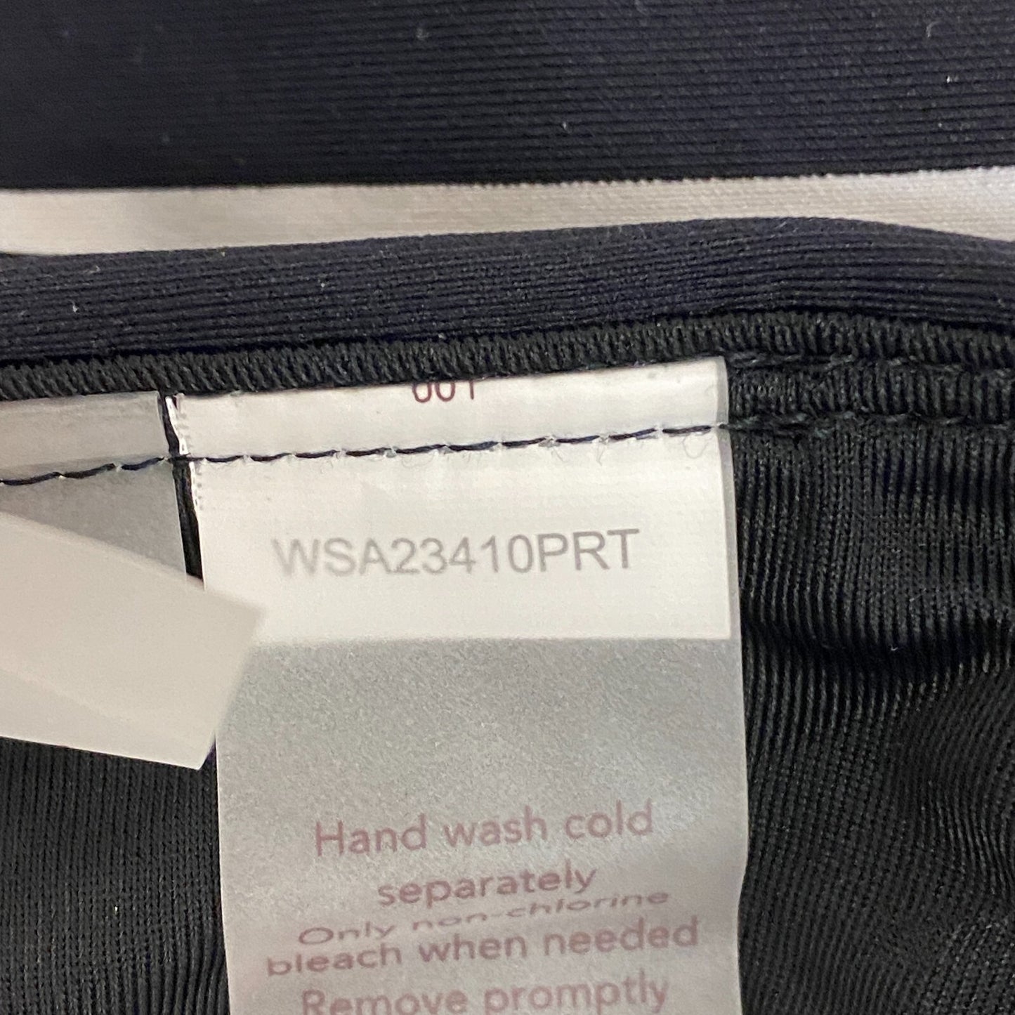 Calia Women's Shirred V Front Mid Rise Bottom Stripe Black WSA23415PRT New!