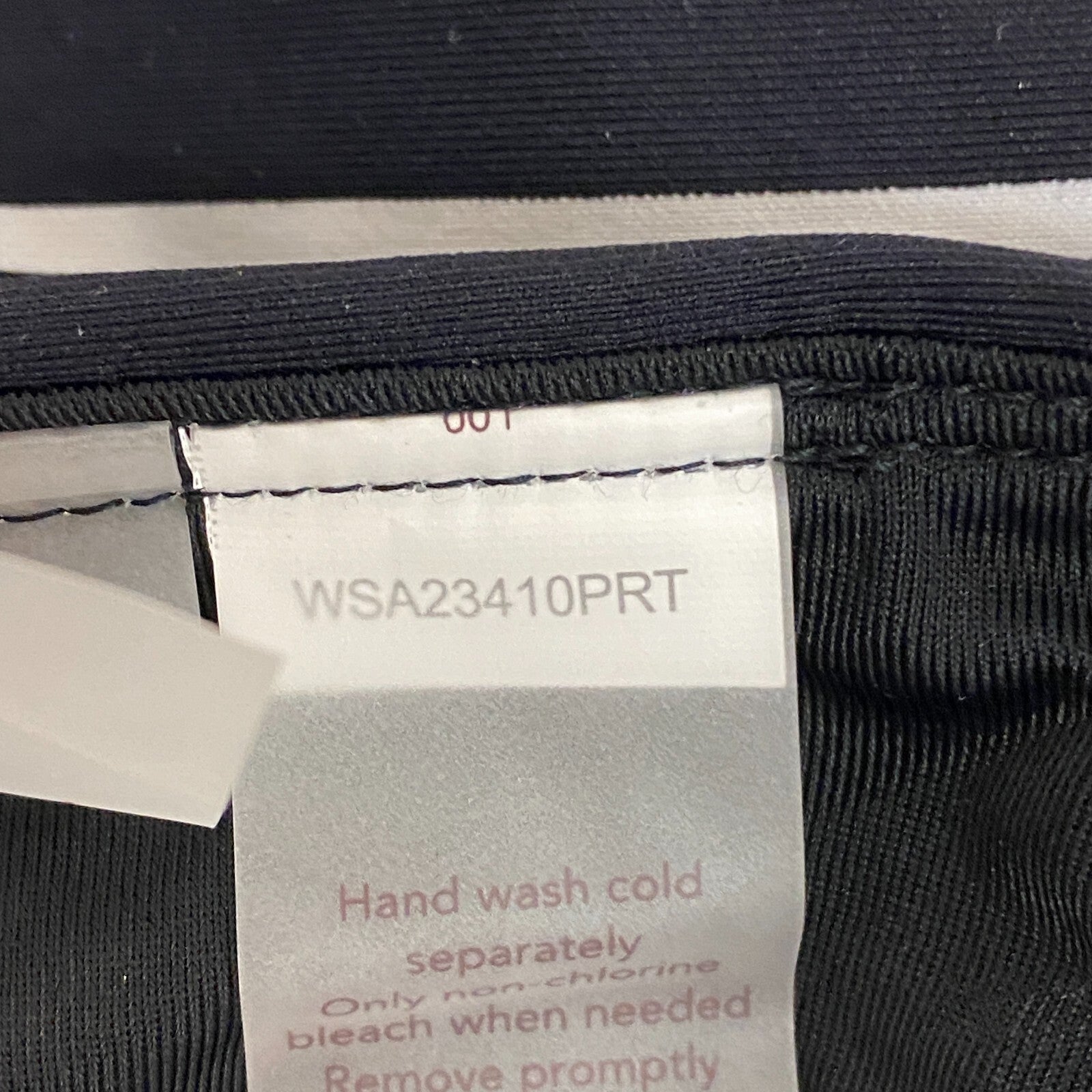 Calia Women's Shirred V Front Mid Rise Bottom Stripe Black WSA23415PRT New!