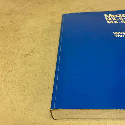 Mazda MX-5 Miata MX-5 2003 Workshop Manual 9999-95-042B-03 , #575-1CP