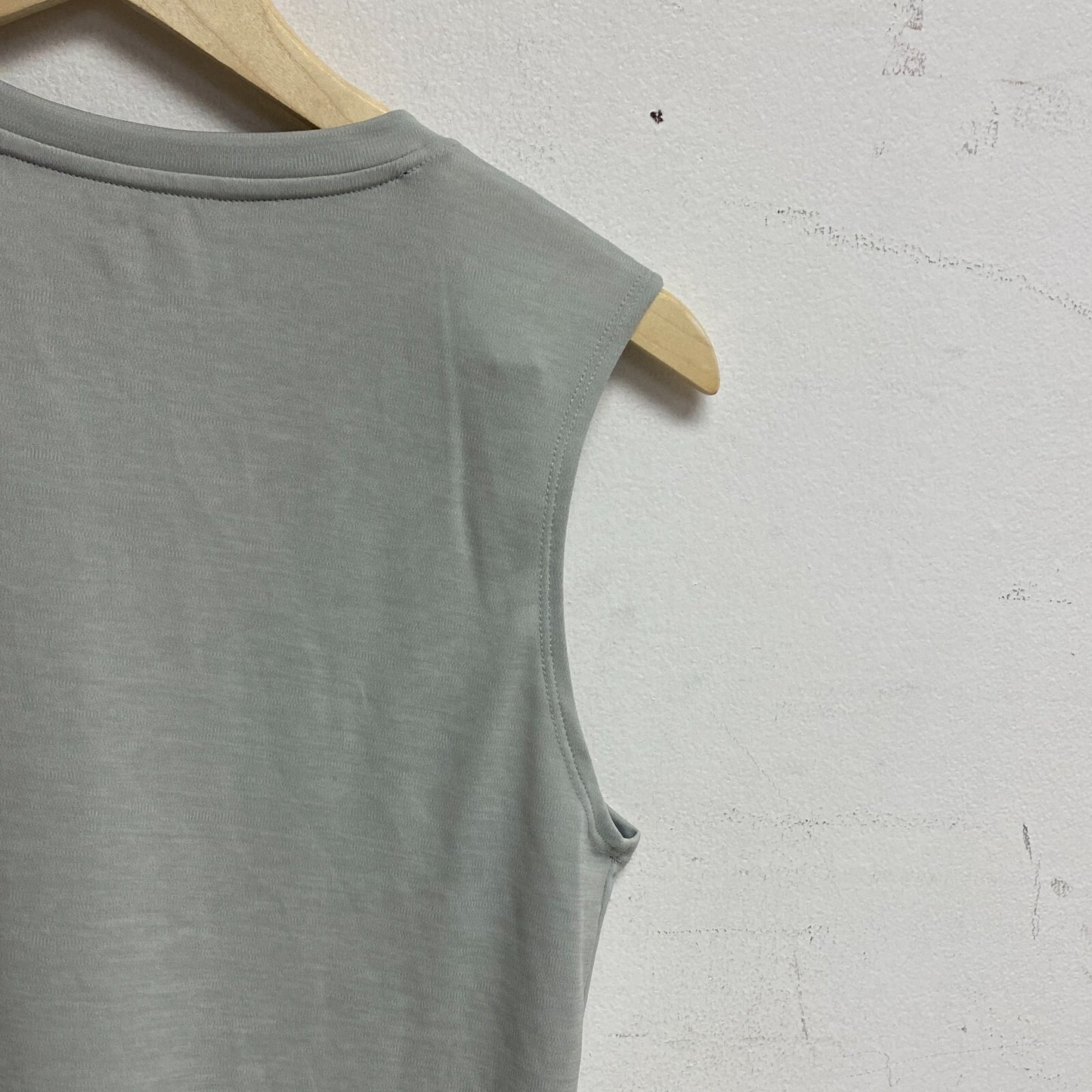 DSG Boys Training Novelty Muscle Tank High Rise/ Pure White Hustle DAB11115N