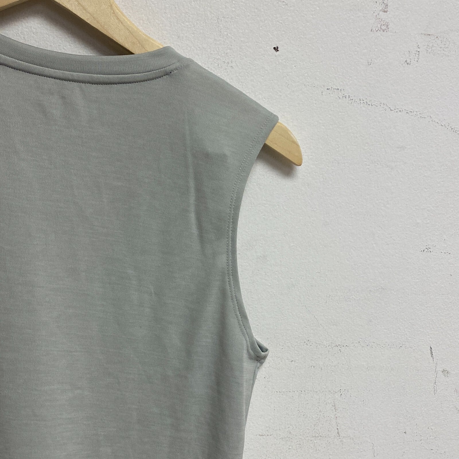 DSG Boys Training Novelty Muscle Tank High Rise/ Pure White Hustle DAB11115N