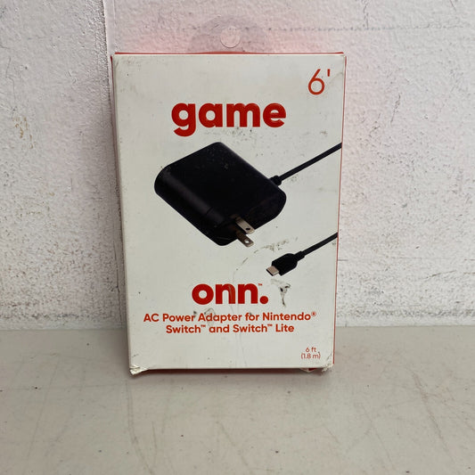 Game Onn AC Power Adapter for Nintendo Switch Switch Lite, 6ft Feet.,