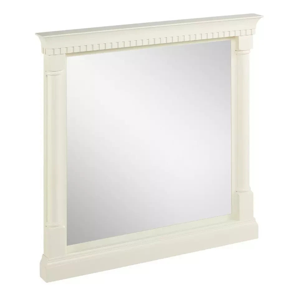 Signature Hardware 34" Claudia SH6623429WH Vanity Mirror - White