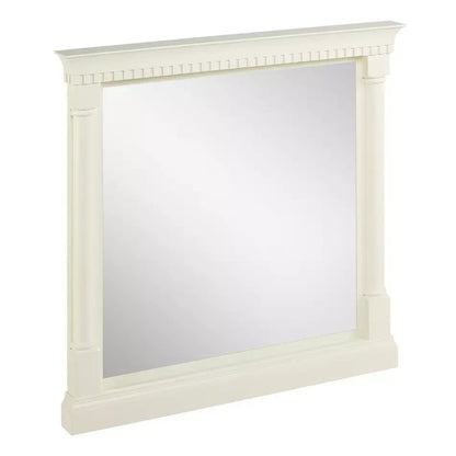 Signature Hardware 34" Claudia SH6623429WH Vanity Mirror - White