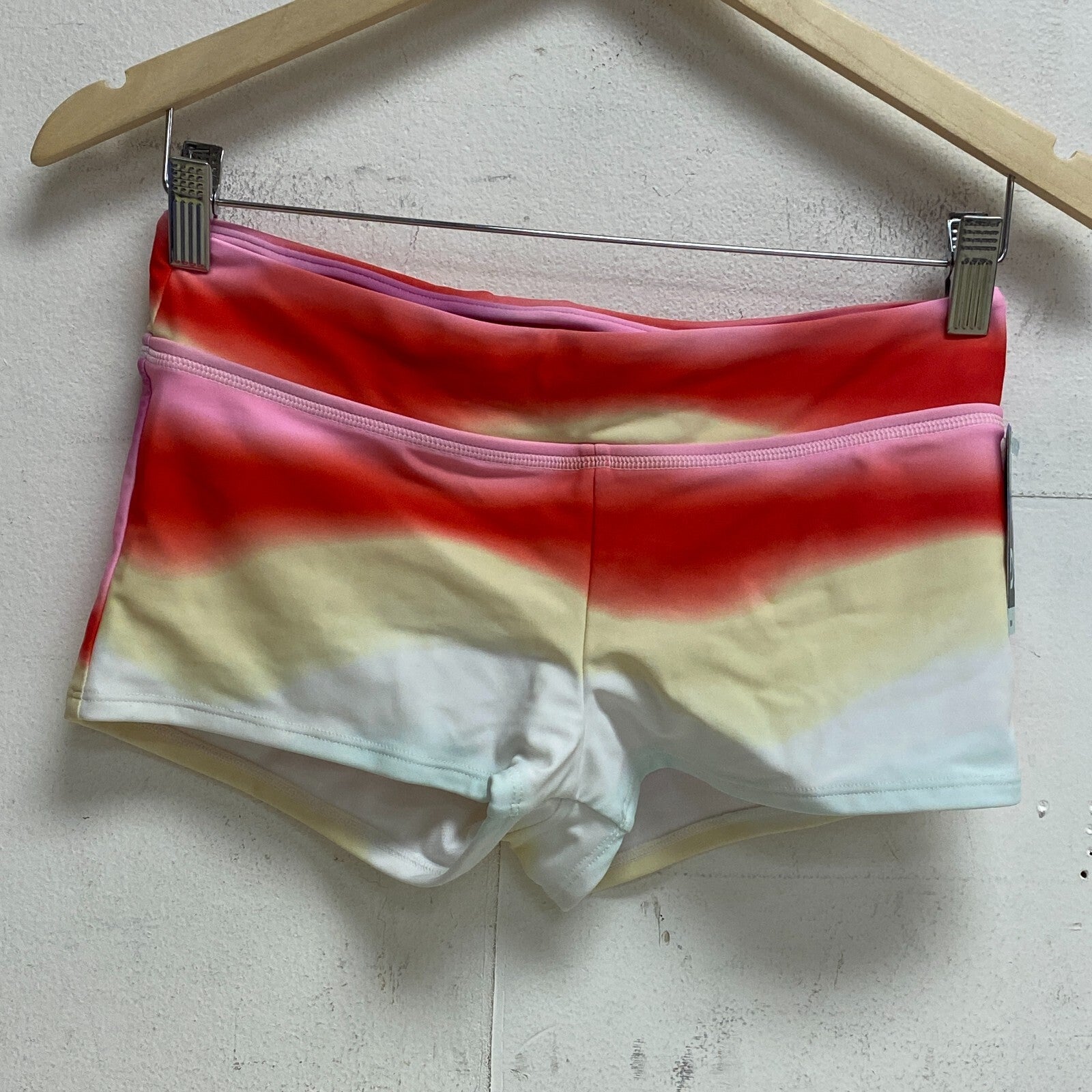 DSG Women's Swim Hygienic Liner Carly Short Printed New Wave Multicolor