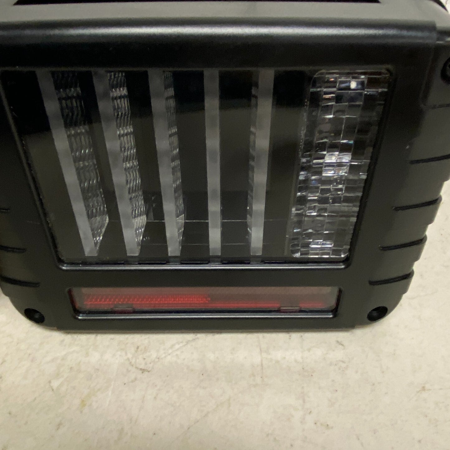 For 2007-2018 Jeep Wrangler JK Horizontal LED Tail Lights - TLJK-01