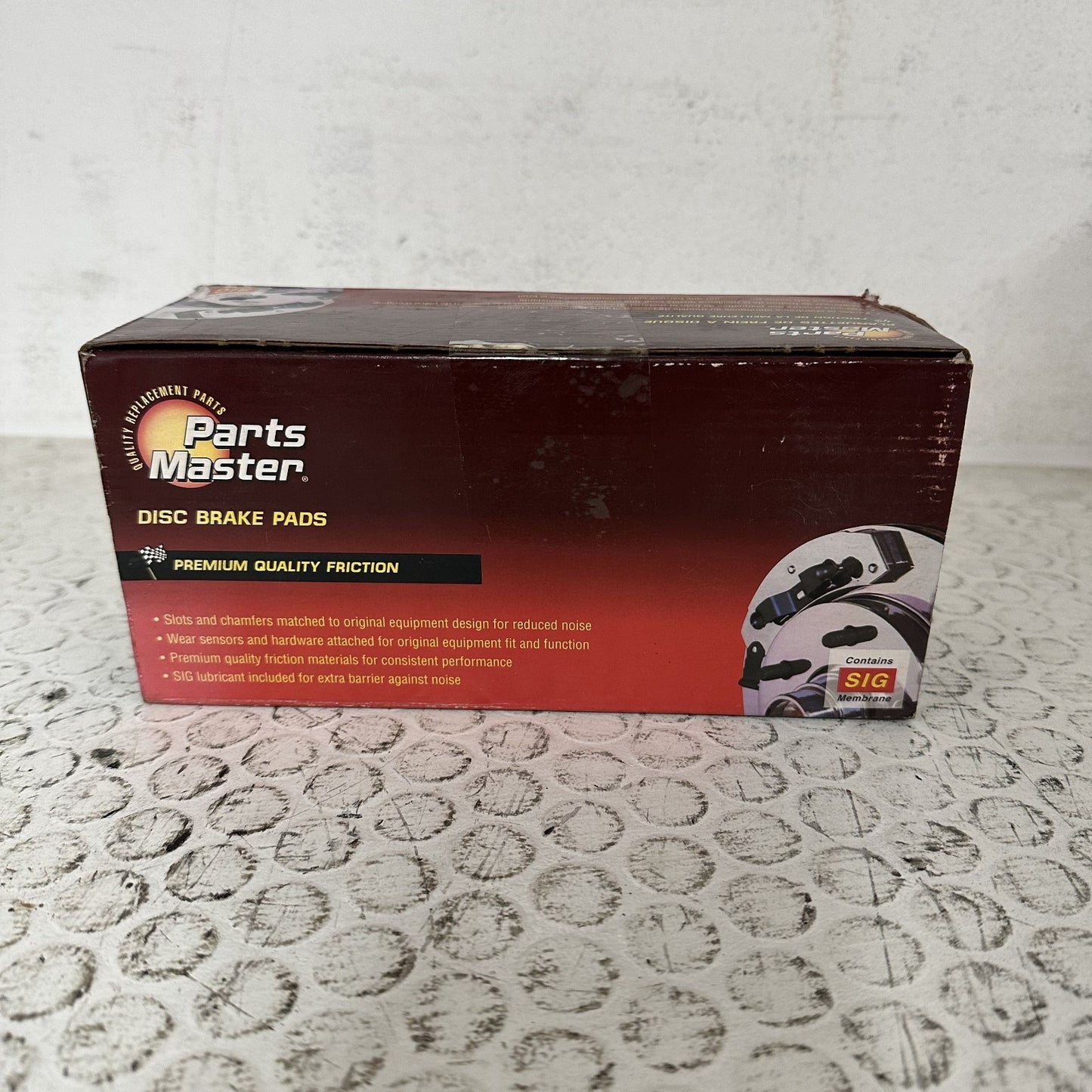 Partsmaster MD931 Front Ceramic Brake Pad Set Nissan Maxima 2000-2003
