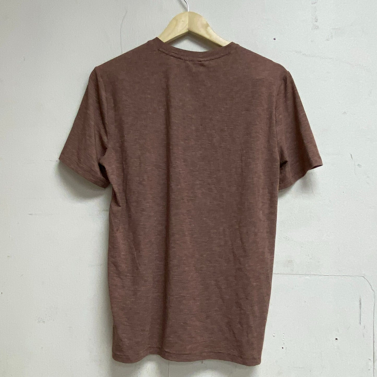 VRST Mens Icon Tee Heather Earth Brown Short Sleeve Crew Neck MAX100330H