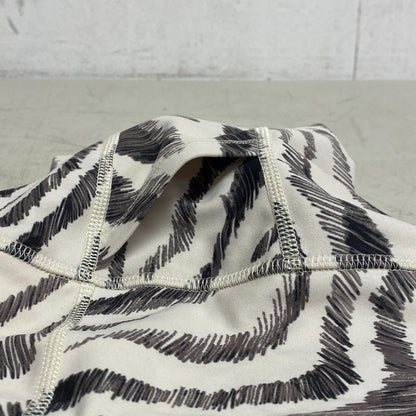 DSG Women's Momentum Performance Cropped Leggings Trippy Zebra Sand DAW12328PRT