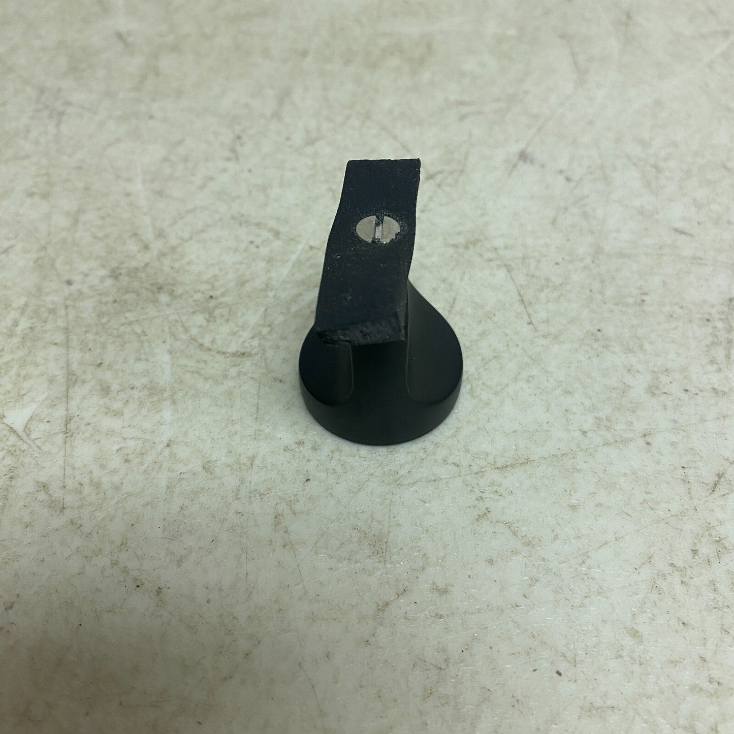 SIGNATURE HARDWARE PLESO SOLID BRASS ROUND CABINET KNOB BLACK