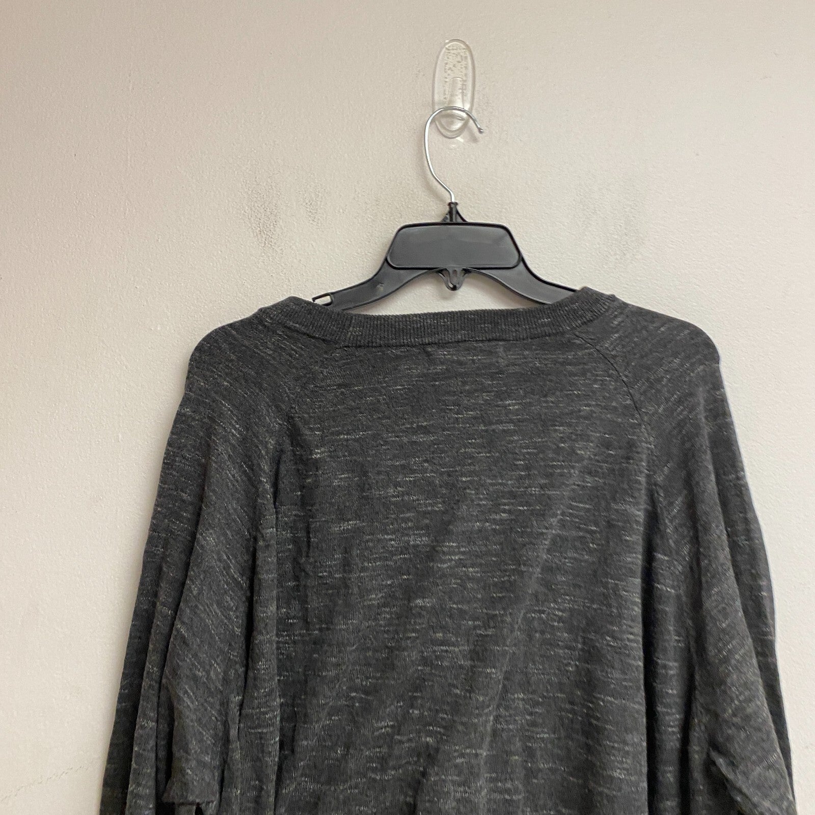 Mutual Weave Long Sleeve Crew Neck Sweater Size 2XL Color Dark Charcoal Heather