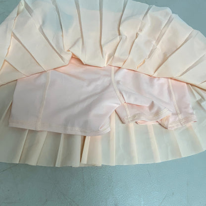 DSG Girls Performance Pleated Fashion Mid Rise Skort Cute Peach Milk DAG13110