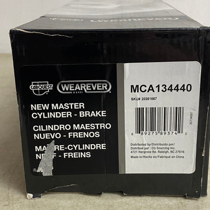 Carquest Brake Master Cylinder MCA134440 w/ Reservoir .94" Bore Aluminum