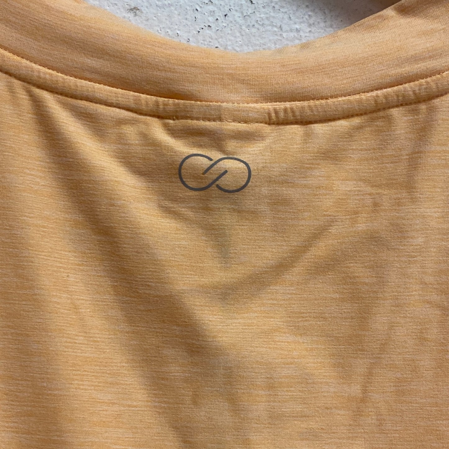 CALIA Women's Relaxed Fit Lustra Lux Mock Neck Tank Apricot Wash WAX31295