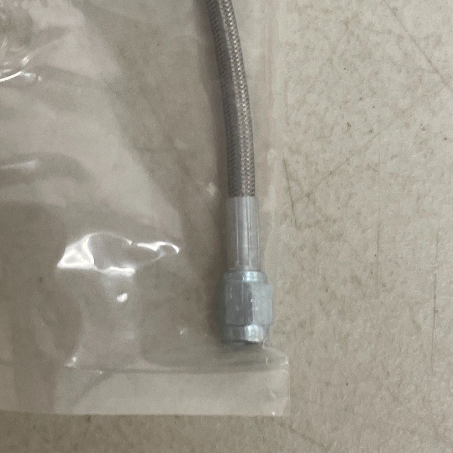 ALL STAR 12″ Braided Stainless Steel Brake Line Hose 3AN Straight End Universal