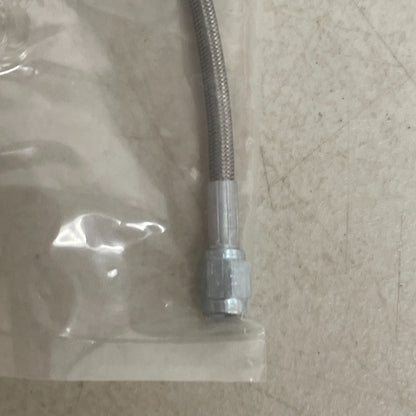ALL STAR 12″ Braided Stainless Steel Brake Line Hose 3AN Straight End Universal