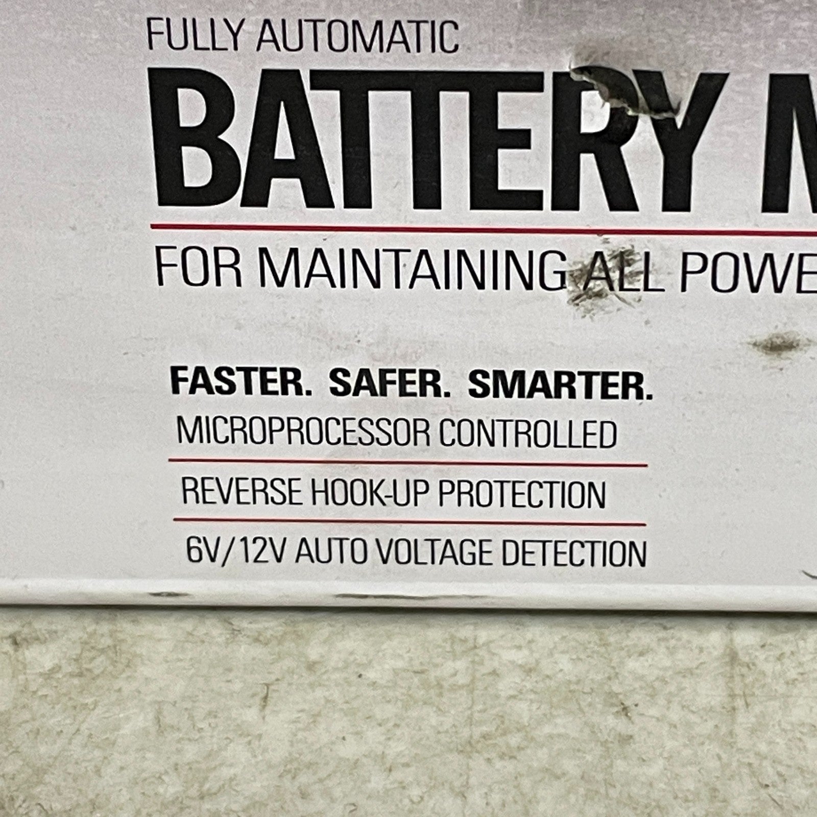 Schumacher 6V/12V 15A Fully Automatic Battery Charger Maintainer SC1343