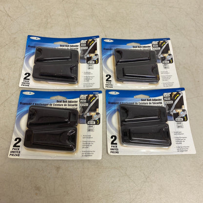 Custom Accessories Seat Belt Adjuster Black (4-Pack / 8ct.) 77300