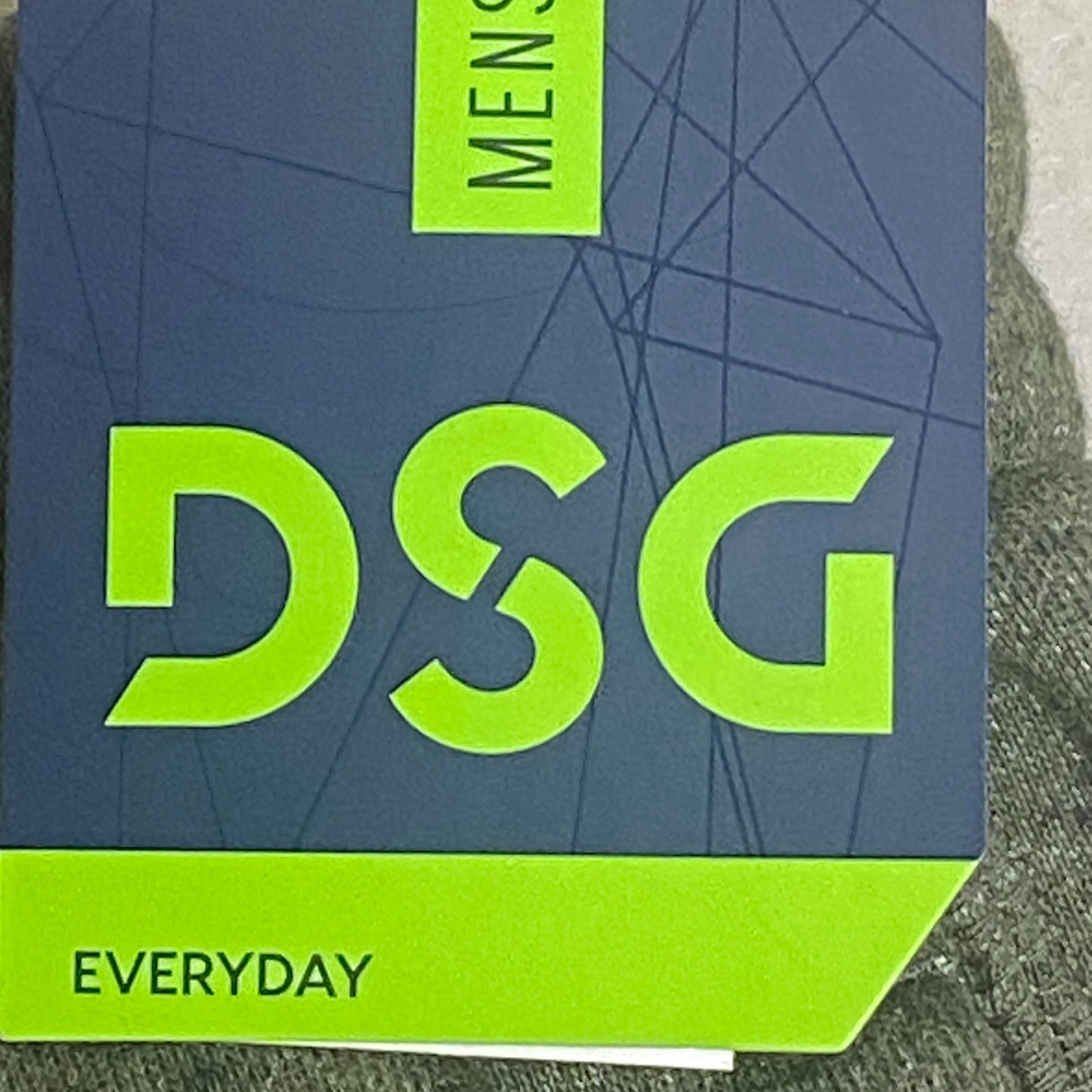 DSG Menâs Fleece Jogger Heather Forest Nighter/Pure Black Nep DAM21405H Pants