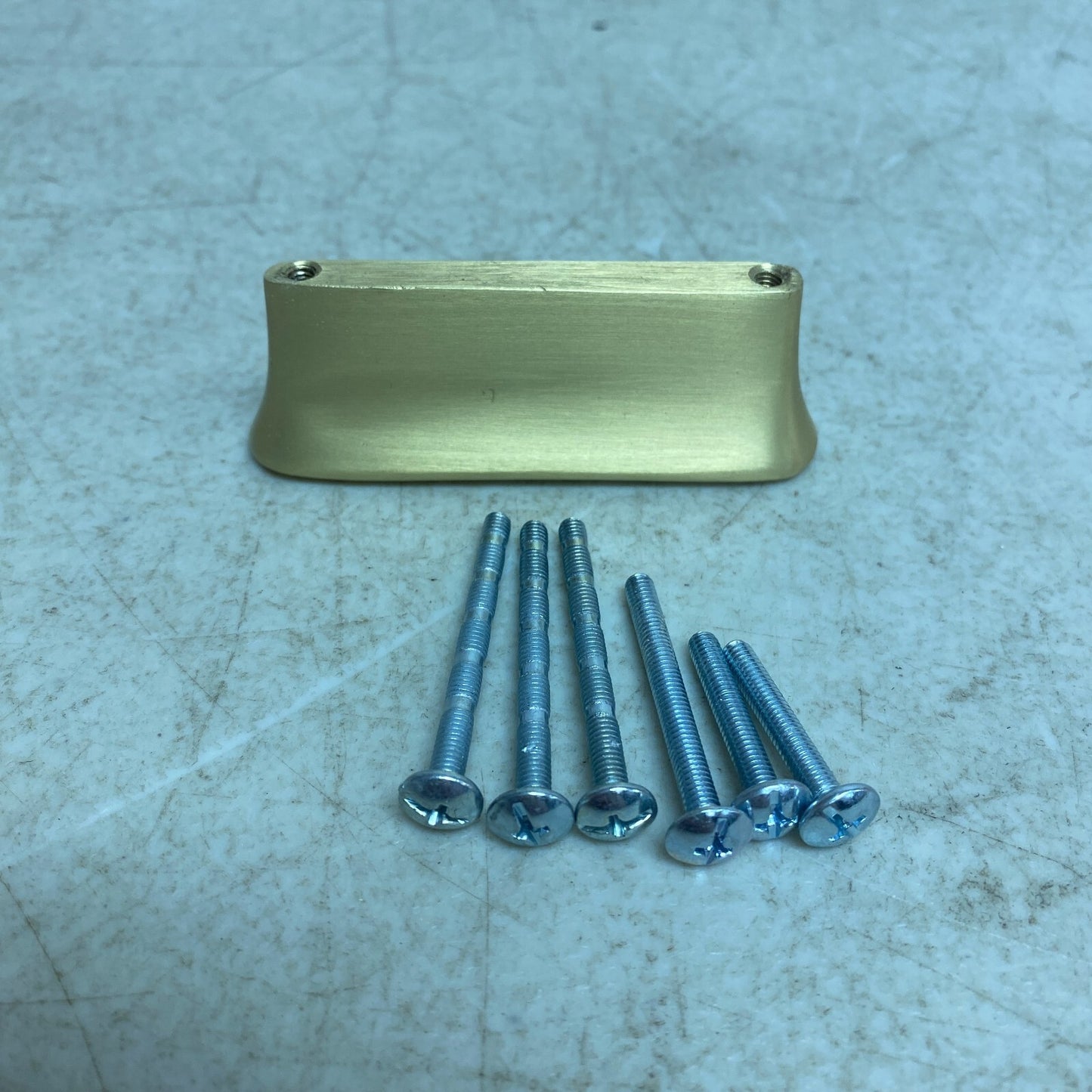 Signature Hardware Minette Solid Brass Cabinet Pull - Satin Brass