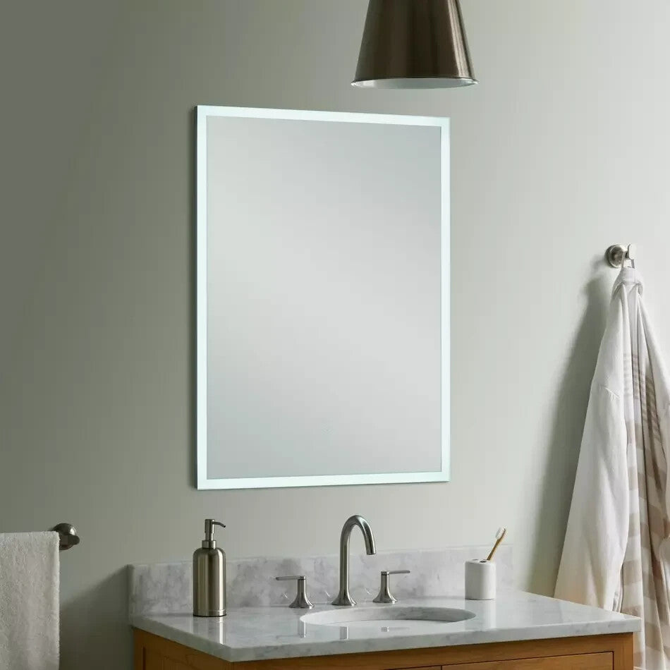 SIGNATURE HARDWARE LED MEDICINE CABINET-COPPER FREE MIRROR PANELS INSIDE/O,,,,,,