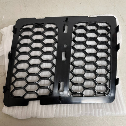 CheroCar Front Grill Inserts Kit Honeycomb Mesh Black Jeep Grand Cherokee 14-16