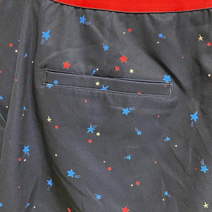 Lady Hagen Womens Contrast Trim Print Skort Navy Star Print WGH17450