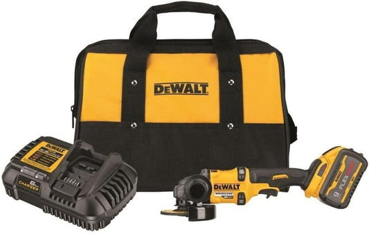 DEWALT FLEXVOLT 60V MAX Brushless Angle Grinder Kit DCG418X1 Kickback Protection