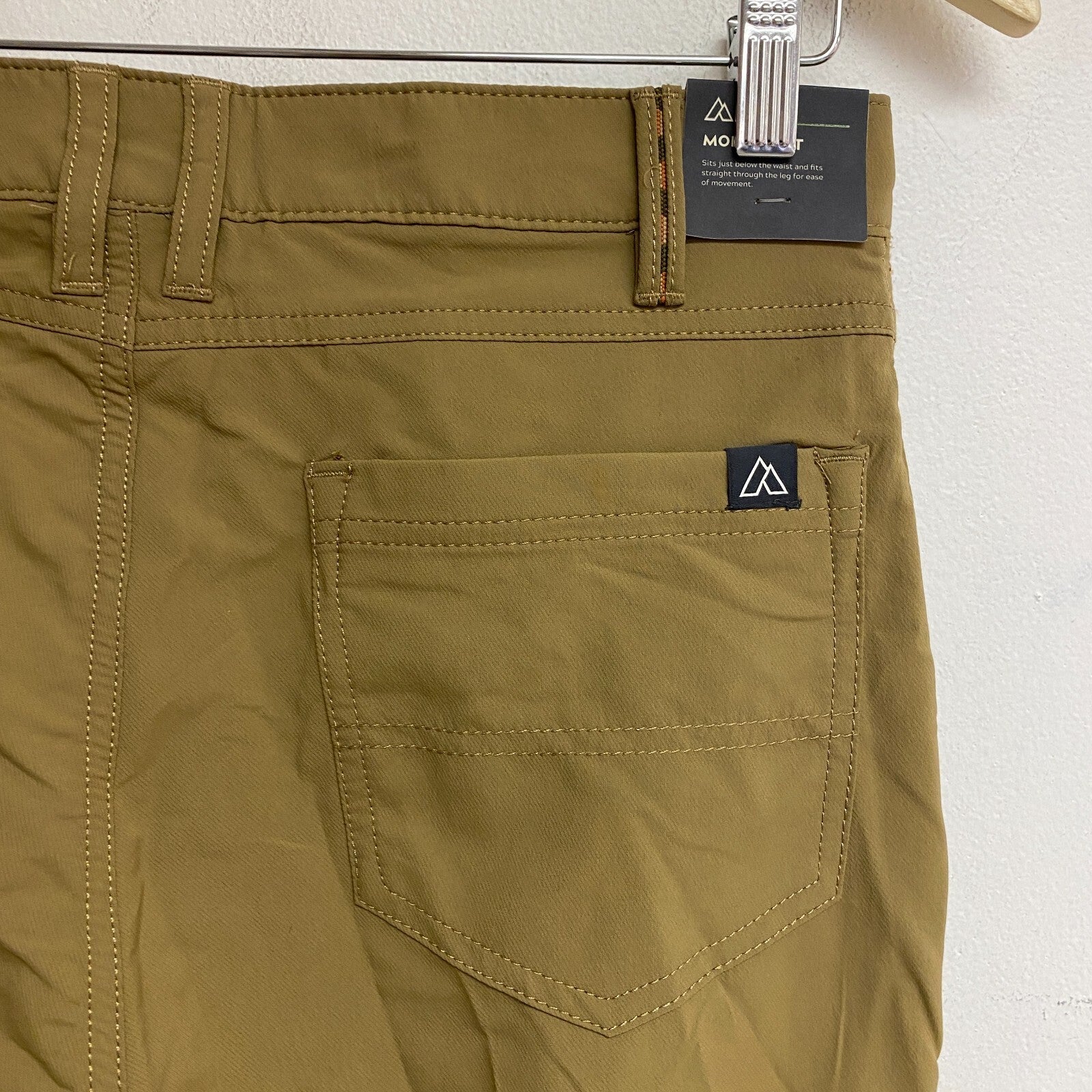 Alpine Design Men's M AD Straight Trailhead Tech Pant Ermine Brown ADM20900 New!