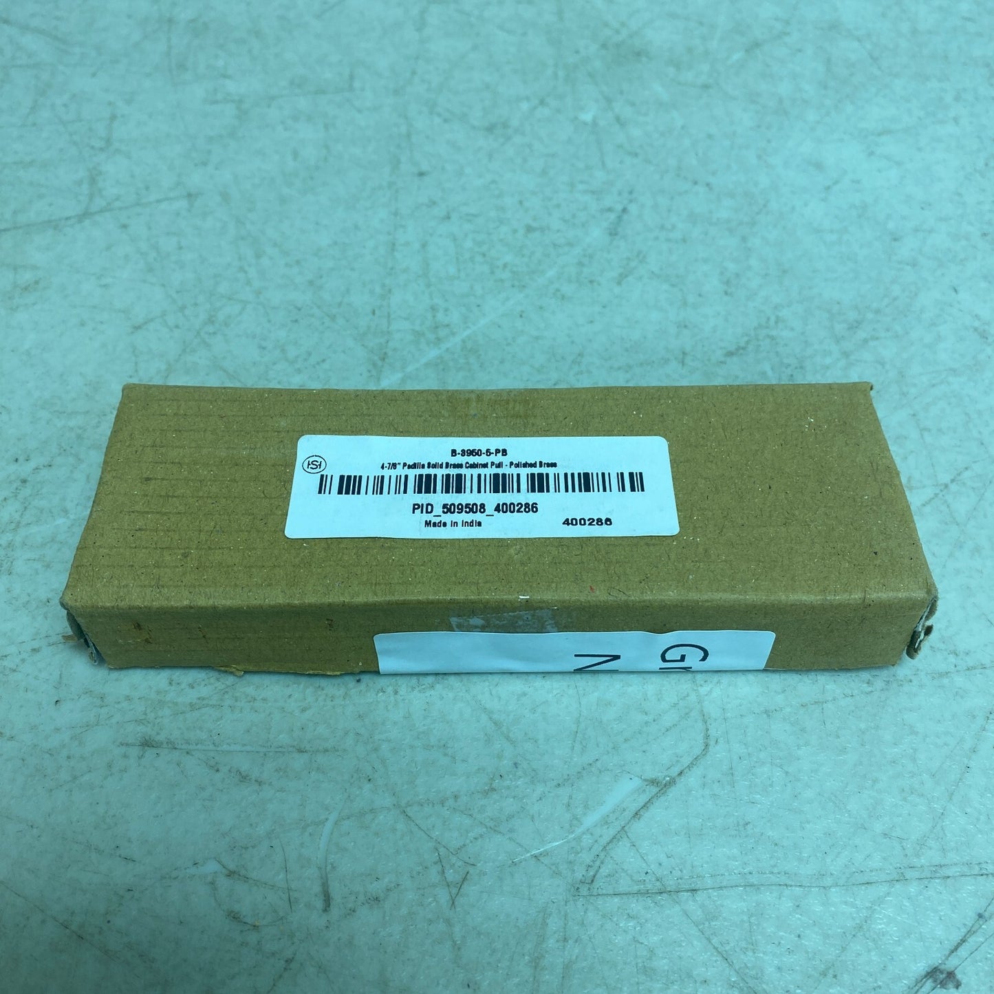 Signature Hardware 4-7/8" Padilla Solid Brass Cabinet Pull - Polished Brass