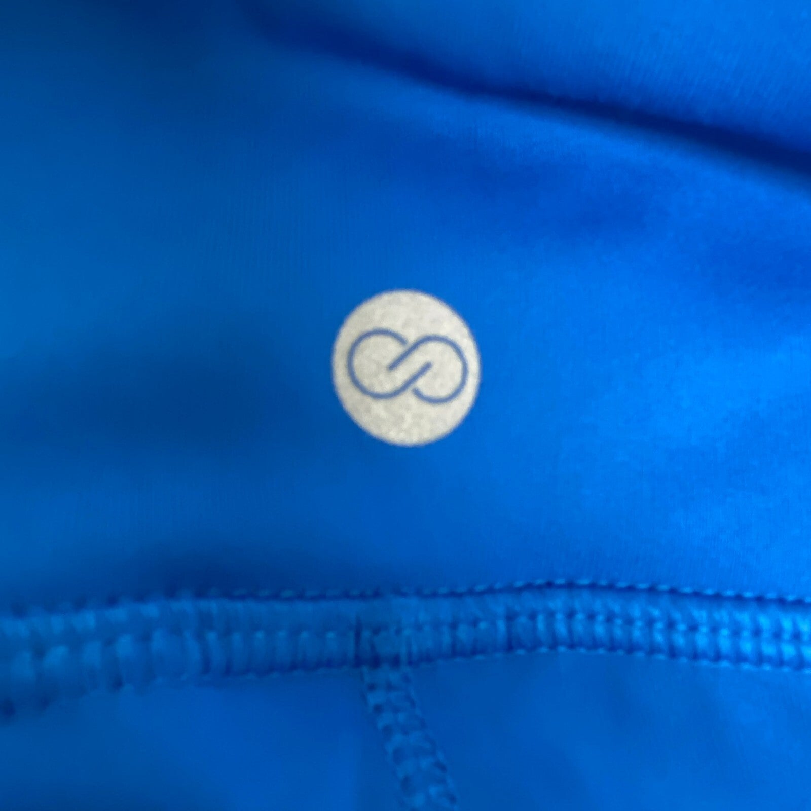 CALIA Women's Energize Mesh 7/8 High Rise Legging Royal Blue Solid WAX12376