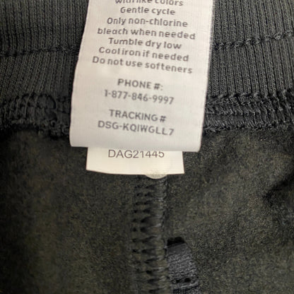 DSG Girls Slim Jogger Pants Pure Black DAG21445 Athletic Fit Sweatpants