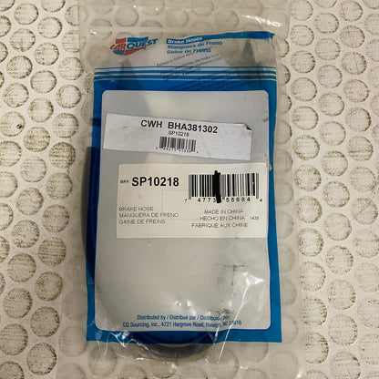 CARQUEST Premium Brake Hose Assembly Black Banjo Fittings DOT BHA381302