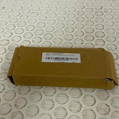 Signature Hardware 4" Solid Brass Mortise Door Hinge single pack Matte Black