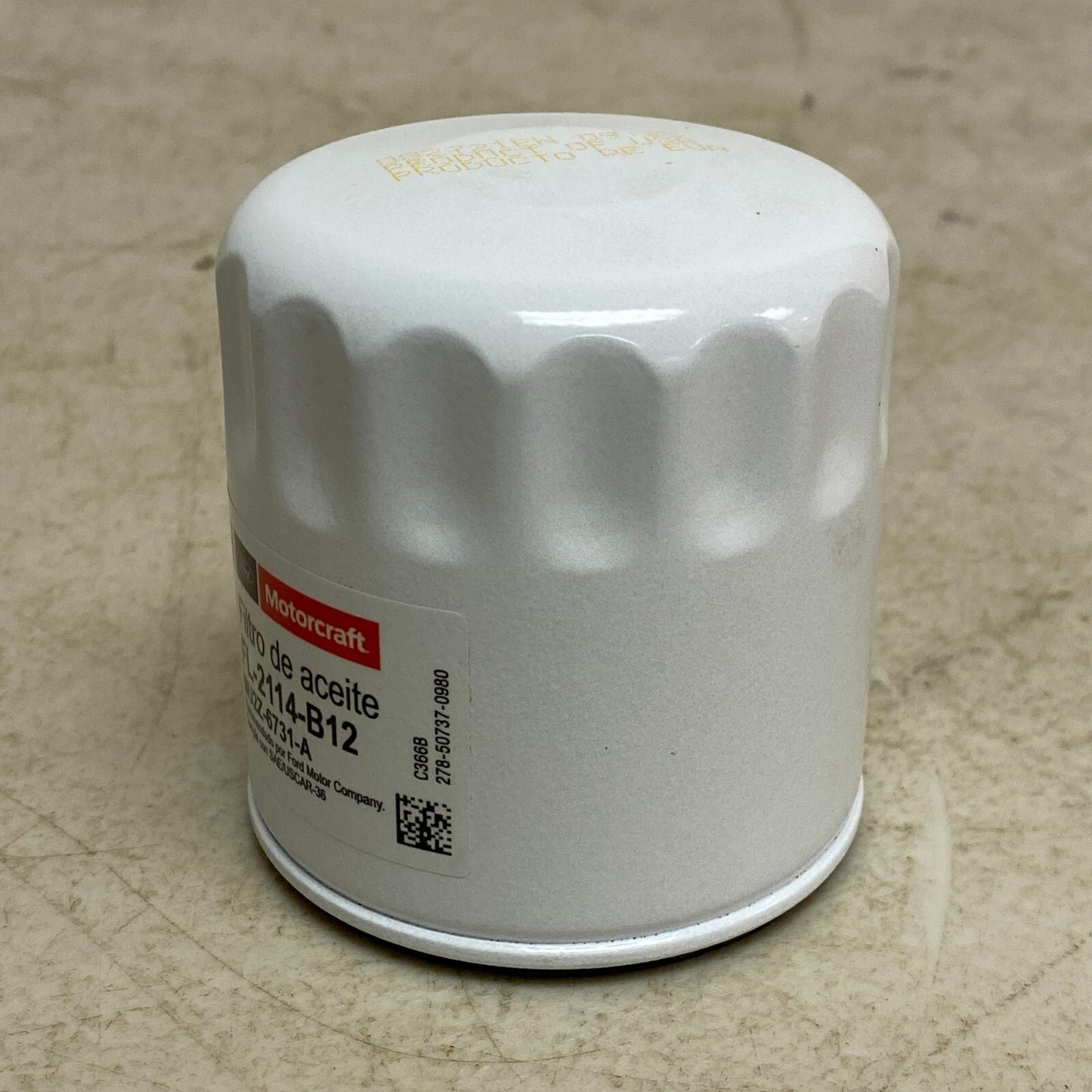 Ford Motorcraft Oil Filter FL-2114-B12 , MU2Z-6731-A
