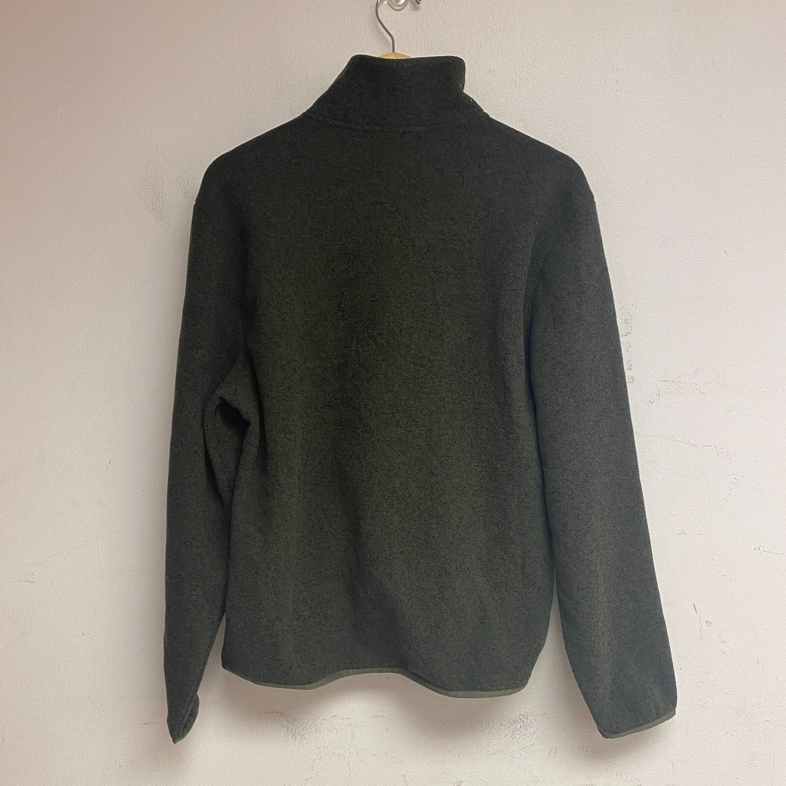 Alpine Design Mens Retreat QRT Snap Fleece Forest Night Heather ADM23603