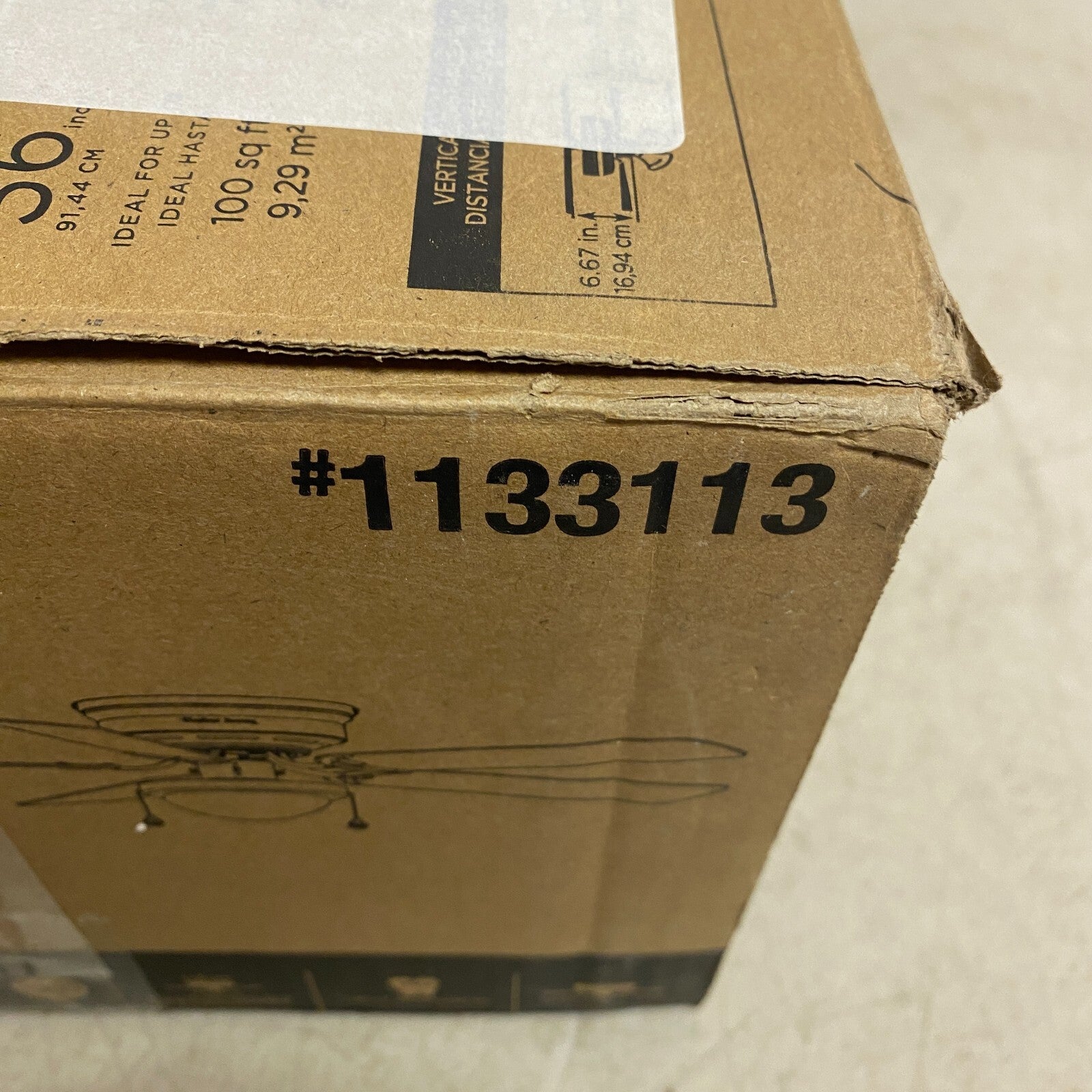 Harbor Breeze Armitage 52-Inches Bronze with Toffee/cocoa Blades Indoor Flush