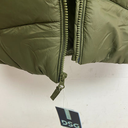DSG Girls Winter Insulated Puffer Jacket Inky Olive Different Sizes DOG23501 New