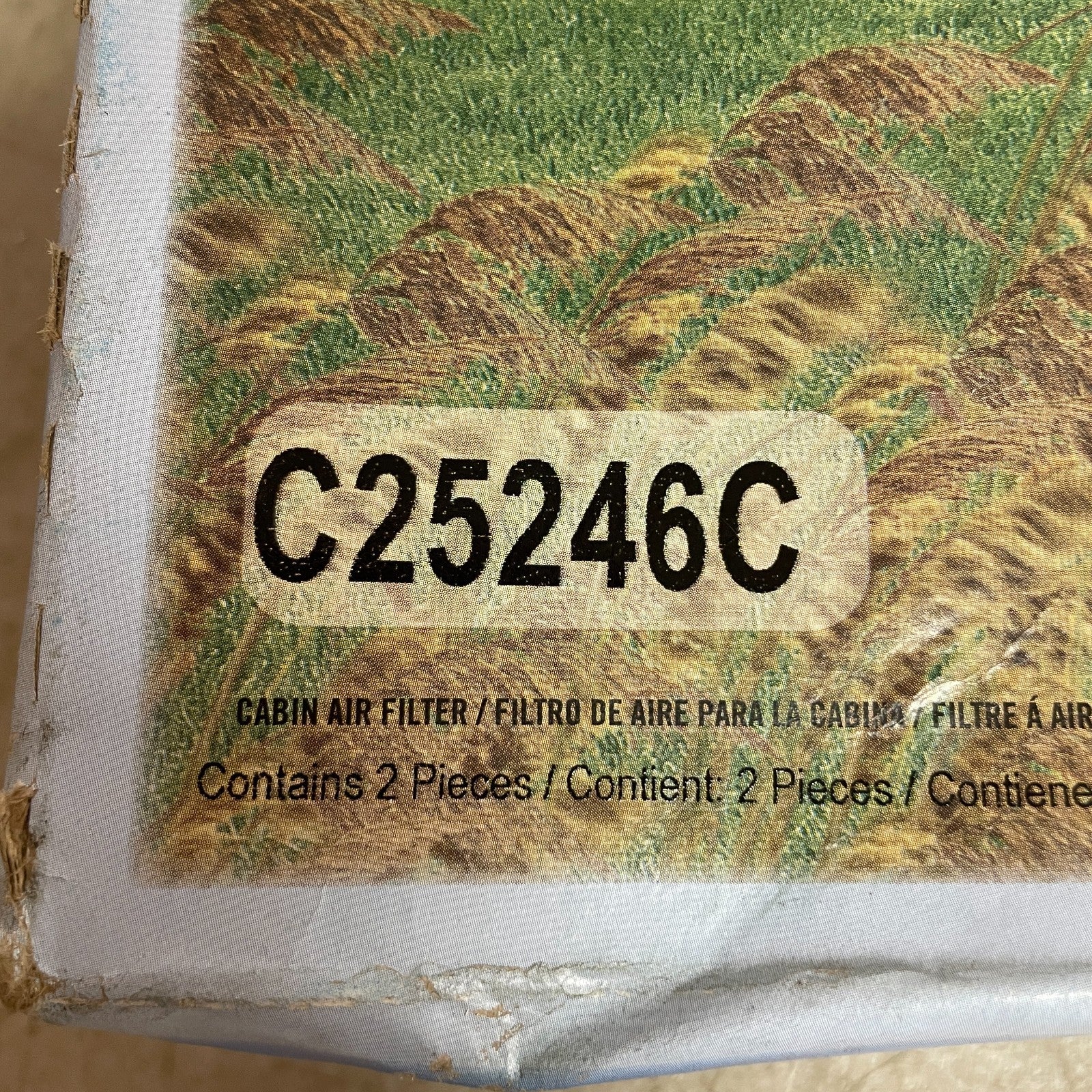 Purolator Breathe Easy Cabin Air Filter C25246C Premium HVAC Replacement