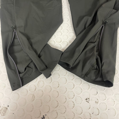 Menâs Mix Media Training Pants Forest Night MAX100404 NWT Gymwear New