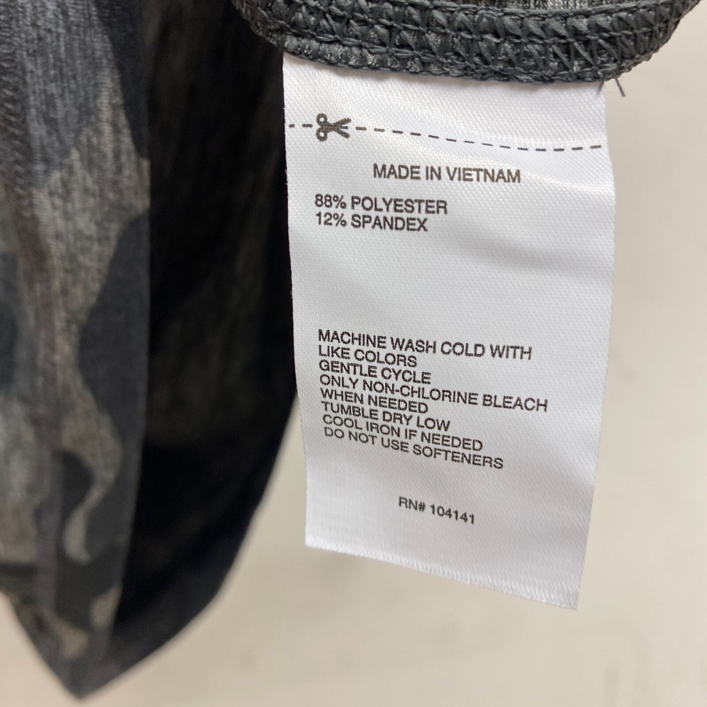 DSG Men's 365 Collection Short Sleeve Tee Print Pure Black Camo DAM21107PRT