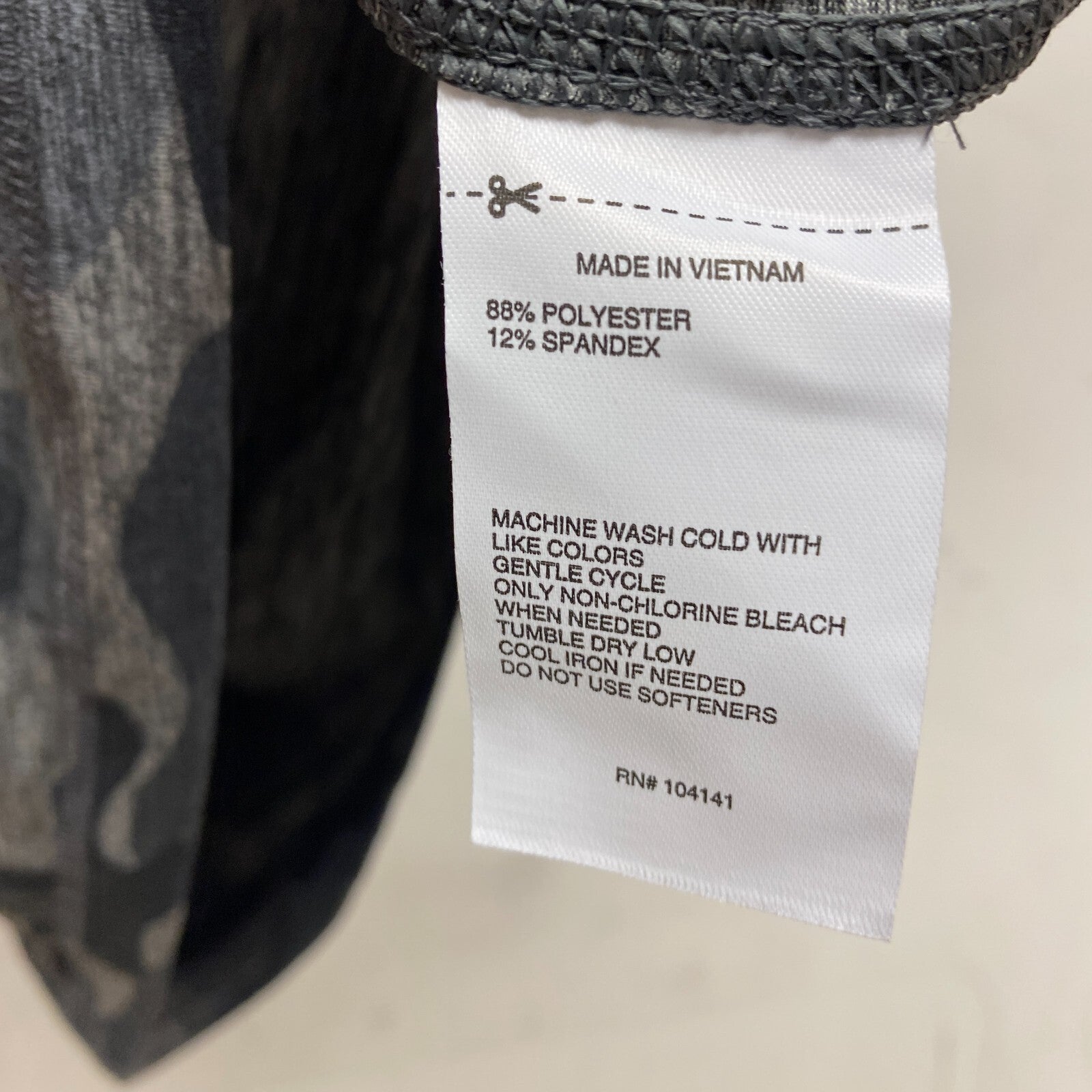 DSG Men's 365 Collection Short Sleeve Tee Print Pure Black Camo DAM21107PRT